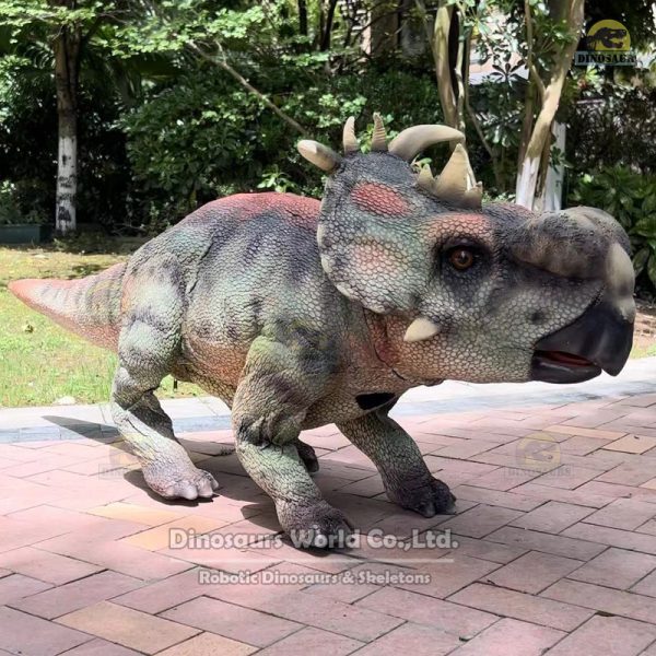 DWDR1004 Walking Pachyrhinosaurus Robot For Dinosaur Park