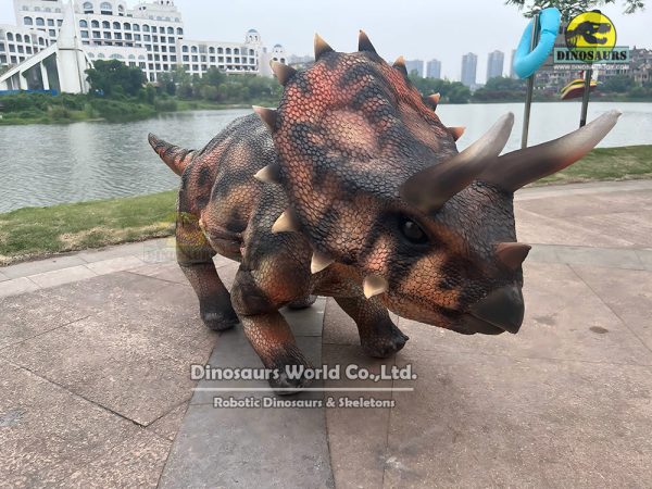 DWDR1003-2 Dancing Triceratops Robot