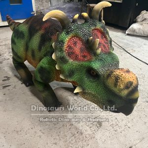 DWDR1004-2 Walking Pachyrhinosaurus Robot For Dinosaur Park