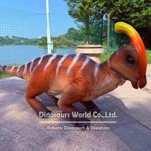 DWDR1005-2 Remote Control Dancing Robot Dinosaur - Parasaurolophus